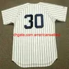 البيسبول عتيقة البيسبول Jersey 30 Mel Stottlemyre 1969 Willie Randolph 1977 Winfield Howard Wells Mussina