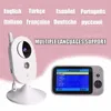 303B 3.2 Inch baby monitor with camera mini video baby monitor Night Vision Surveillance Security Camera Babysitter Temperature