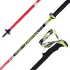 Trekkingstokken Trekkingstokken 1 stuks Skistokken Opvouwbare Nordic Walking-stokken Koolstofvezel Verstelbare trekkingstok Alpenstock Telescopische klimwandelstokken