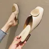Slippers Brandontwerper Women glijden op muilezels lage hiel Casual schoenen