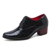 Klädskor herrar snakeskin herrar formella sneakers söta klassiska sport leveranser Skor Idea Designer Class Sapatos Boty