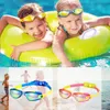 Lunettes JSJM Professionnel Coloré Enfants Silicone Lunettes De Natation Anti Brouillard UV Lunettes De Natation Étanche Silicone Natation Lunettes Enfants P230408