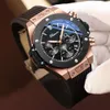 CHENXI Top marque montres pour hommes mode créative cadran lumineux avec chronographe horloge mâle montres décontractées