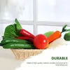 Décoration de fête 6 pcs Simulation Concombre Modèle Émulation Imitation Prop Po Jouets Verts Faux Légumes Adorable Mousse Réaliste Enfant