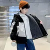 جاكيتات أزياء الأطفال سترة Windbreaker سترة عرضية الأولاد في الهواء الطلق معطف رياضي معطف الربيع سترة الأطفال CH164 231109