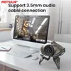 Computerluidsprekers Mode Robot Bluetooth-luidspreker Bass Draadloos Draagbare Subwoofer Stereo Surround Sound Box Ondersteuning TWS LED-licht voor computer TV YQ231103