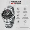 Wristwatches Naviforce Man عارضة Wild Quartz Wristwatch 3atm مقاومة للماء الساعات الفولاذ المقاوم للصدأ اليوم وتاريخ عرض RELOJ HOMBRE 231109