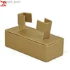 Jewelry Boxes 3pcs/lot High Quality Gold PU Jewelry Display Bracelet Stand Holder Organizer Cases Q231109