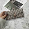 2024 Nieuwe Designer Dames Crossbody Schouder kan gemengde batches zijn en Amerikaanse gedrukte lange portemonnee retro gepersonaliseerde vouwen Multi Card Holder Clip Bag