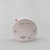 Uhren Zubehör Sonstiges 1 PC Tischuhr LED Digitaler Spiegel Alarm Schlummerzeit Temperatur Großes elektronisches Display Rechteckiger runder Schreibtisch