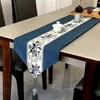 Table Runner HomeProduct CenterLuxury Linho de algodão Jacquard Table Runner Decoration Bed Runner 230408