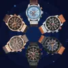 Нарученные часы Curren Fashion Date Quartz Men Watch Top Brand Luxury Clock Chock Chronograph Sport Mens Work Watch Hodinky Relogio Masculino 231109