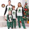 Bijpassende familie-outfits Outfitjaar Kerstpyjama Mama- en dochterkleding 231109