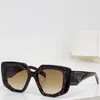 Designer Acetate Fashion Symbol Black Sunglasses PR14 Modern Feminine Style Large Frame Irregular Design Bold Geometric Line Glasses 14ZS