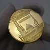 Konst och hantverk Guldpläterat minnesmynt från Saudi Palace Commemorative Medal