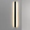 Lampa ścienna Minimalistyczna kreatywna długie nowoczesne tło LED salon nocny aluminiowy liging sconcewalll