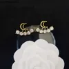 Earrings Vintage Copy Earings Stud Designer Charm Women Diamonds Star Party Wedding Rhinestone Birthday Gift Classic Brand European American