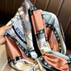 Exquisite design classic letter 100% silk scarf for women lady chic unique nice quality soft headband scarves size 180*90cm