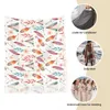 Sciarpe Colorate Boho Modello Piume Scialle Avvolge Per Le Donne Calda Grande Sciarpa Lunga Nappa Pashmina Bohemien