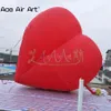2023 новый дизайн надувная красная модель наклонного сердца для Дня святого Валентина/рекламы/украшения вечеринки