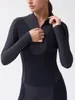 Chemises actives pour femmes, demi-fermeture éclair, séchage rapide, pull de sport, Fitness, Yoga, chemise à manches longues, musculation, combinaisons de Ski