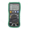 Freeshipping Digital Multimeter AC DC Spänningsström Kapacitans Frekvens Temperatur Testare Auto Range HandHeld 3 3/4 QVPQW