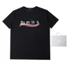 Designer T Shirt Shirt High Edition 23 Early Spring Sleeve T-Shirt Coke Wave Graffiti Trycktrendälskare
