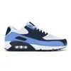 nike air max 90 airmax 90 Designer uomini donne scarpe da corsa tripla bianco nero UNC infrarosso grigio freddo uva iper Laser blu totale arancio formatori uomini scarpe