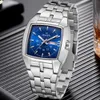 Wristwatches Luxury Men Watches Fashion Quartz Wristwatch Original Waterproof Stainless Steel Watch for Man Date Week Relogio Masculino 231109