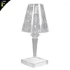 Tafellampen aanraking lamp Creatieve USB -interface Acryl sfeer Slaapkamer Bedroom Bedide Italiaans Instagram Style Night Light Home Decor