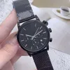 Arman Wrist zegarki dla mężczyzn 2023 Zegarki męskie Wszystkie tarcze Work Watch Watch Wysokiej jakości najlepsza luksusowa marka Chronograph Clock Mash Pasek Montre de Luxe Type One