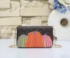 Multi Pochette Feliciie luksusowe designerskie torby łańcuch portfel mini torebki wysokiej jakości crossbody torebki torebki na ramię projektanci kobiety luks