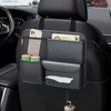 Organizador de carro auto assento traseiro organizador pendurado saco multi-função caixa de armazenamento assento de carro organizador saco de armazenamento interior accessoire voiture q231109