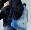 Designer Denim Shopping Tote Rucksack Travel Woman Sling Body Teure Handtasche mit Silberkette Gabrielle Quilted Luxushandtaschen