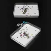 Jewelry Boxes Clear Acrylic Box Jewelry Organizer Holder Tray Diy Finding Storage Case Gemstone Earring Ring Accessories Storage Box Q231109