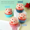 Toothpick Holders Cartoon Pig Toothpick Holder Family Living Room Fashion Automatisk Popup Box Press Storage Hink Portable 231108