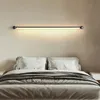 Wall Lamp Modern Minimalist Living Room Bedroom Rotating LED Sconce Stair Hallway Long Indoor Decoration Lighting Fixture