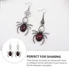 Dangle Earrings Bat Spider Danglers Festival Jewell Novel Halloween Dercorsペンダント女性