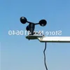 Freeshipping Aluminium Alloy Material 4-20mA Wind Speed Sensor DC12-24V Supply Voltage Air Plug Cable Outlet 0-30m/s Range Mbuoe