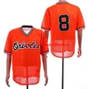 Baseball Jerseys Vintage Cal Ripken Jr Jr. 1975 1989 2001 Weiß SCHWARZ Orange Pullover Knopf Home Away All Stitch