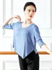 Scene Wear Women Latin Dance Costume Modern Top for Training Belly Adult Bodysuit Yoga Outfit Classical