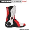 Motorcykelcykelstövlar Autentiska Benkia Footwear Benkia Motorcykel ridstövlar Rally Cross Country Racing Shoes Protection and Anti Drop Riding Shoes for M HBVS