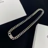 Designer choker halsband armband chokers för unisex män kvinnor bokstav armband guldkedja leverans av hög kvalitet rostfritt stål charmhalsband