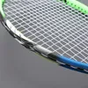 Raquetes de tênis profissional leve raquetes de tênis de carbono com saco amarrado 58lbs raquete de treinamento raquetes padel unisex q231109