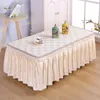 Table Cloth Lace Cover TV Cabinet Dust Tablecloth Rectangular Coffee Party Tablecloths Dining Tablecover Mesa Obrus E 12