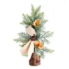 Decorative Flowers Wooden Pet Multi-Style Window Gift Christmas Small Ornaments Tree Fashion And Simple Home Furnishings 2023