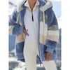 Damesbont Winterjas van imitatiebont voor dames Oversized lange teddybeerjas Warme verdikking Fleece Nepbontjassen Winterjas Dames Top met lange mouwen 231108