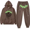 Spindel Tracksuit Hoodie Designer Mens 555 SP5DER Sweatshirt Man Young Thug 555555 Tvådelar med kvinnors spindeltröja spindlar 555 spindelrans kläder