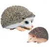 Garden Decorations Hedgehog Model Sculpture Cartoon Sculptures Statue Adornment Small Ornament Decor