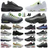 NEW 95 Running 95s Men Women Aegean Sneaker Classic OG Neon Crystal C X Midnight Navy Cool Grey Obsidian Trainers Storm Pink Sports Sneakers